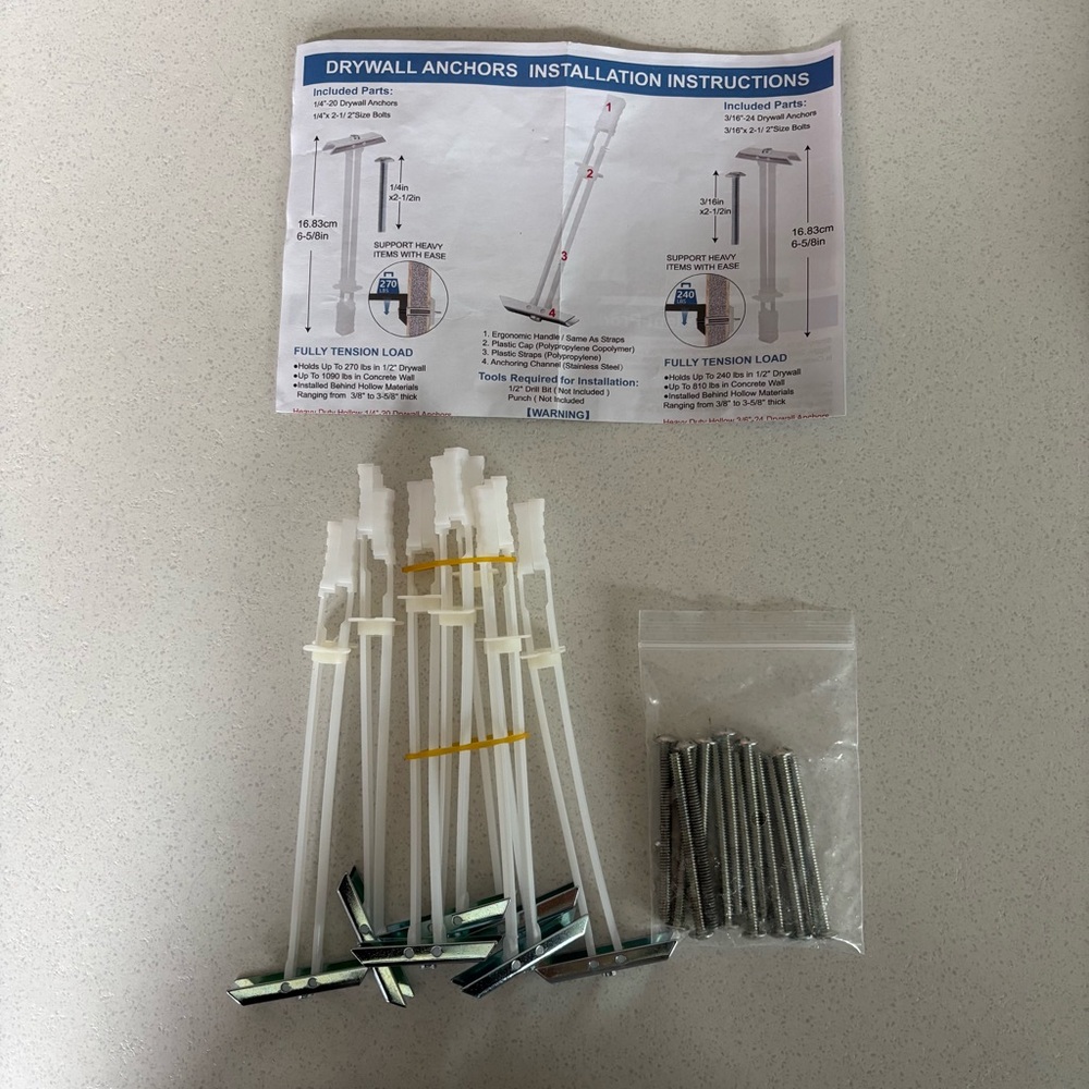 Drywall anchors